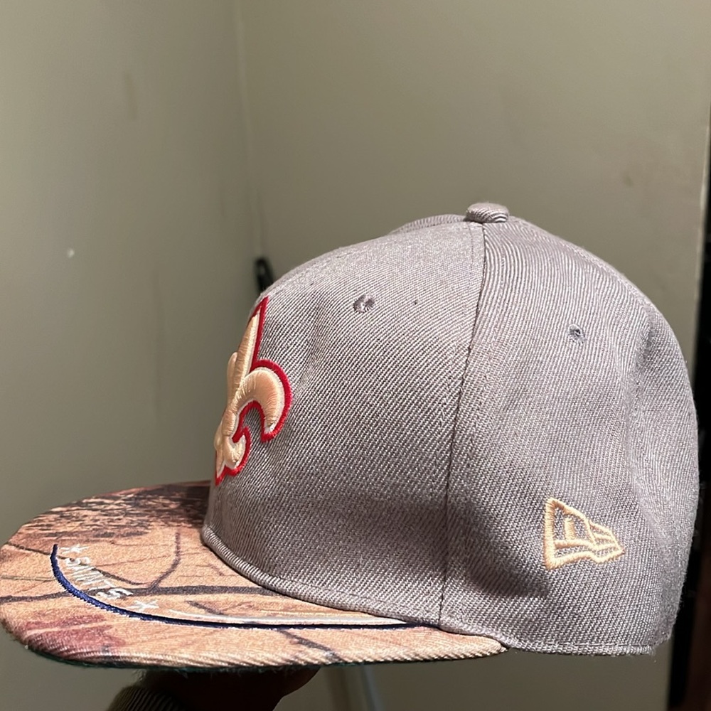 A SnapBack with the NFL team The Saints. Special edition